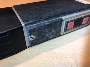 BRG FM503 (Maros-D) hordozható URH kézi adóvevő, oldalcsatlakozó takaró fedele