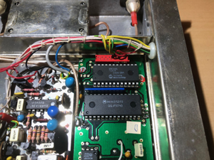 BRG TR301-160, szintézeres, EPROM-vezérelt, mobil URH rádió adó-vevő, BRG Rádiótechnikai Rt. Salgótarján