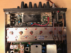 BRG TR331 szintézeres mobil URH adó-vevő készülék