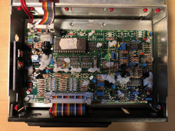 BRG TR331 szintézeres mobil URH adó-vevő készülék