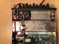 BRG TR331 szintézeres mobil URH adó-vevő készülék